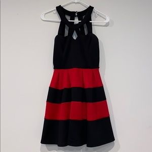 Crystal Doll red and black dress - size 5